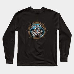 Fantasytic steampunk wolf. Long Sleeve T-Shirt
